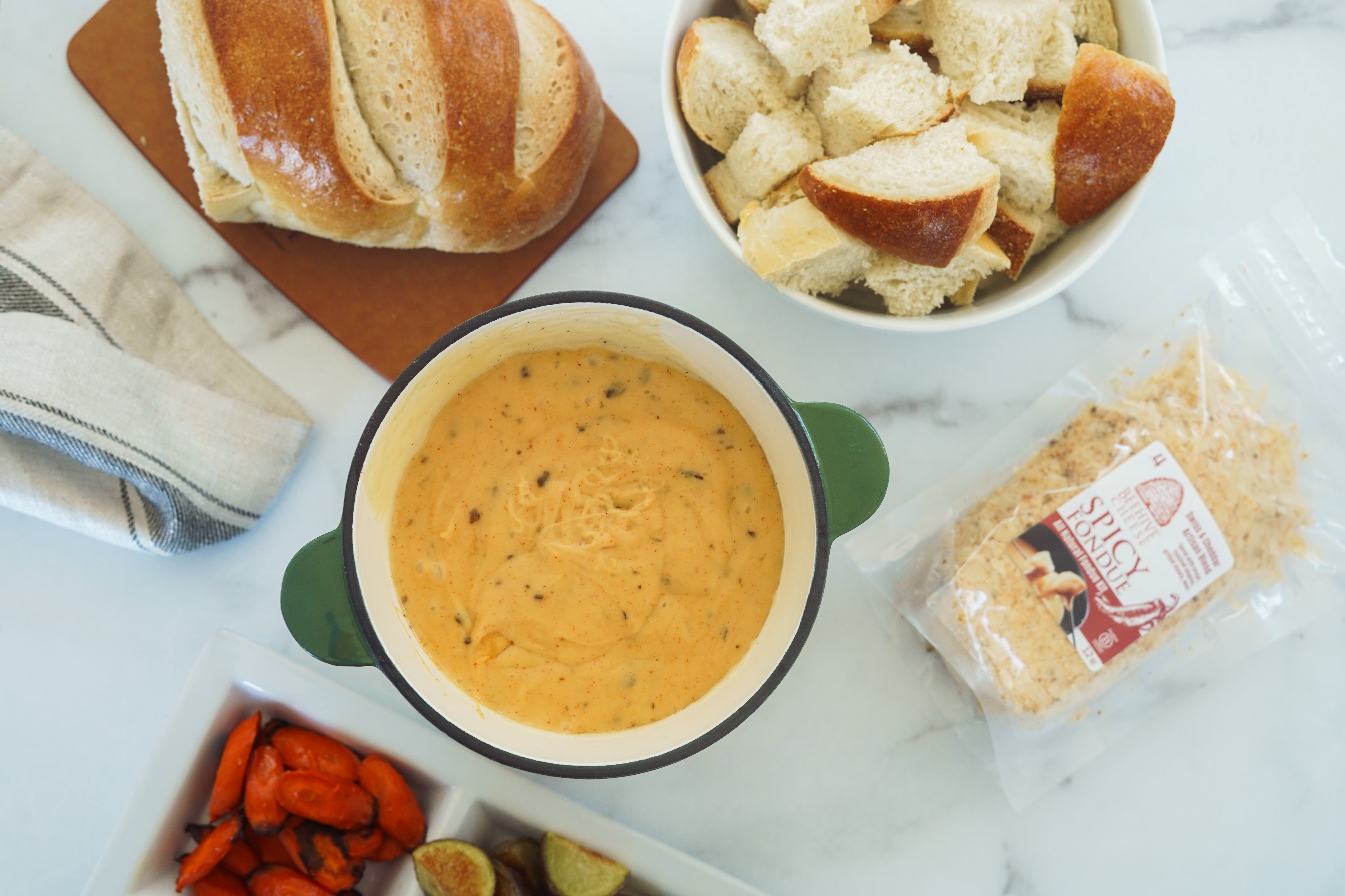 Spicy Fondue Kit (2/12 oz)