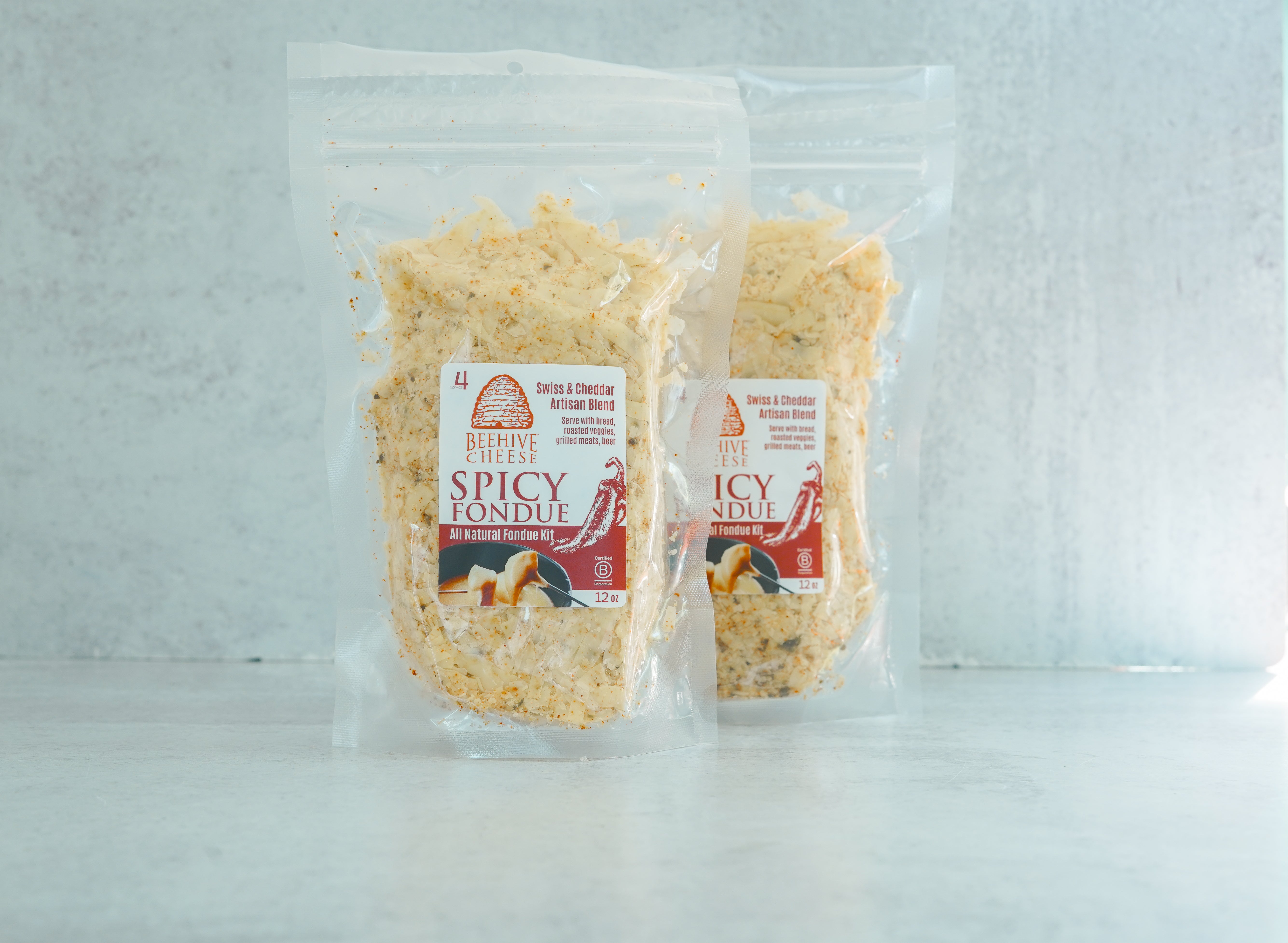 Spicy Fondue Kit (2/16 oz) – Beehive Cheese Company, BLLC
